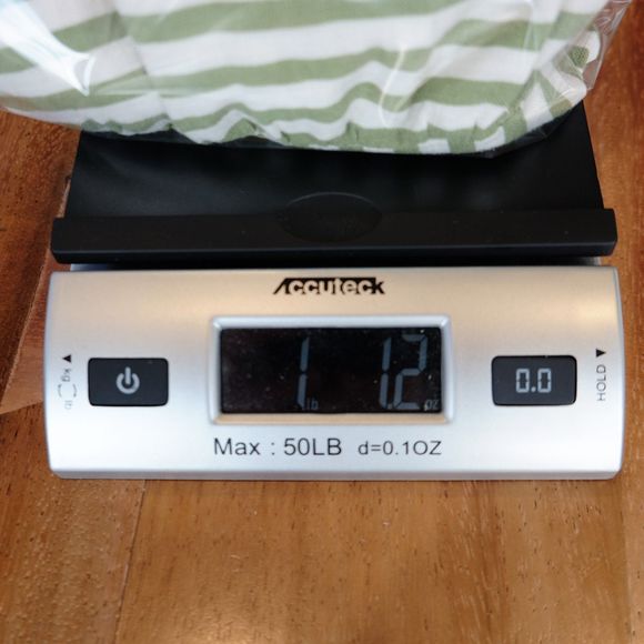 ZARA Midi Dress Linen Blend Striped Green Ruffles Tiered Sz S - Picture 12 of 13